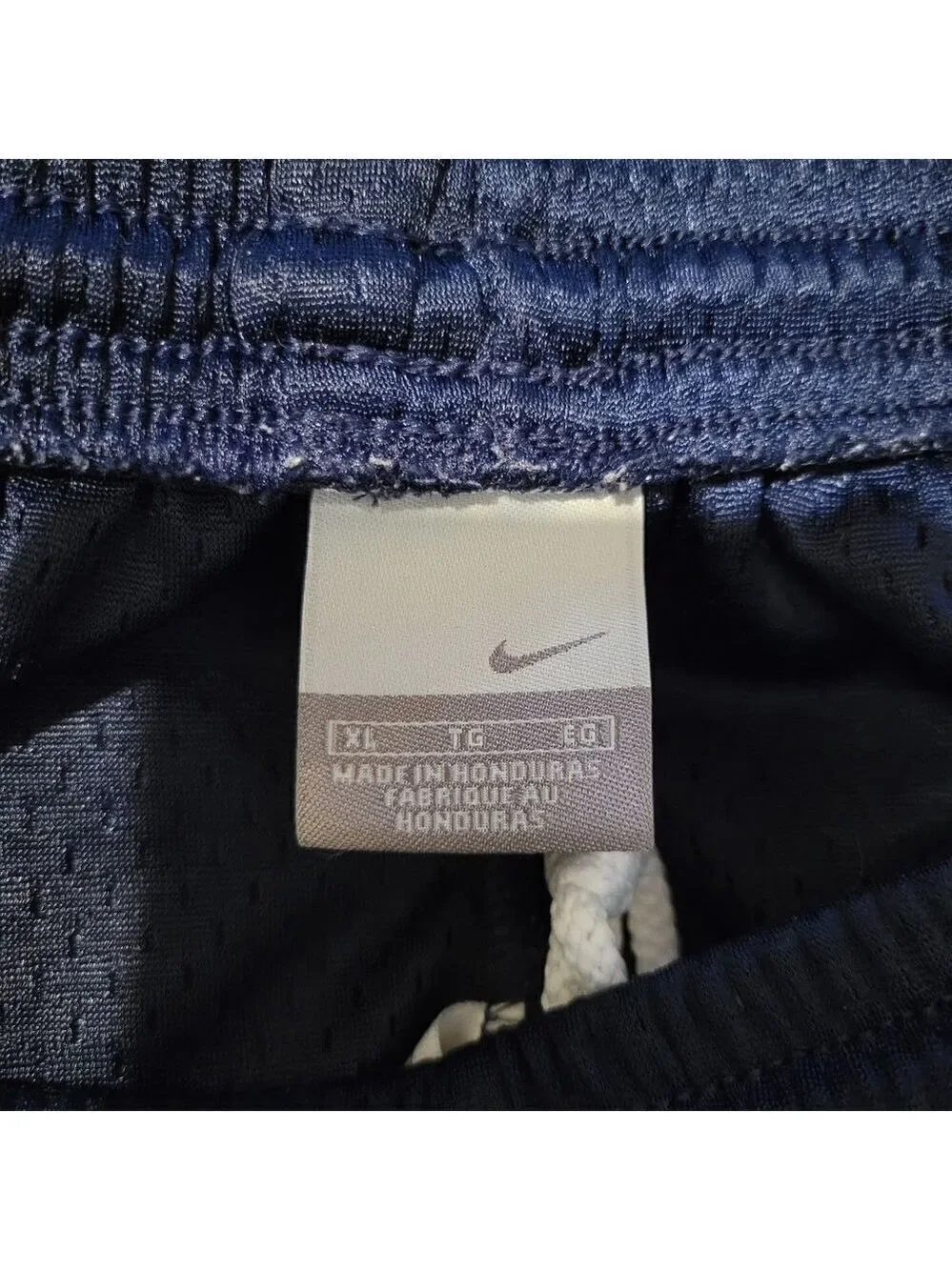NIKE navy blue ball shorts NO pockets size XL